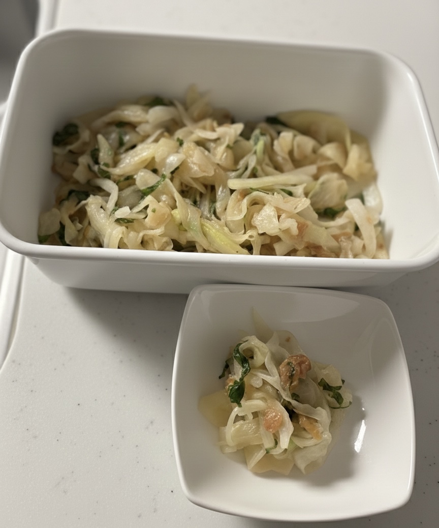 大根としその梅干し和えの薬膳レシピ